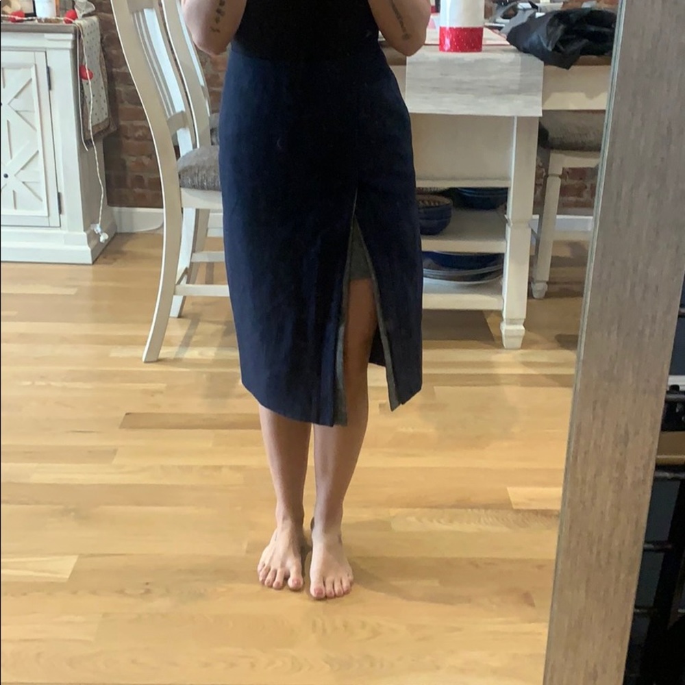Brand New denim pencil skirt